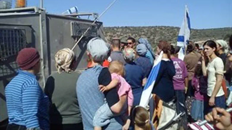 סערה אתמול באיתמר