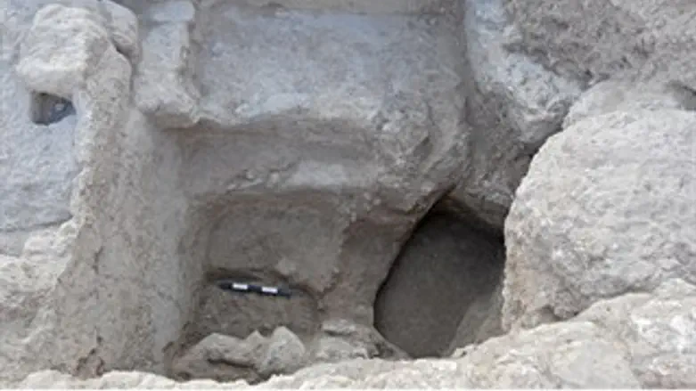 המקווה שנחשף.