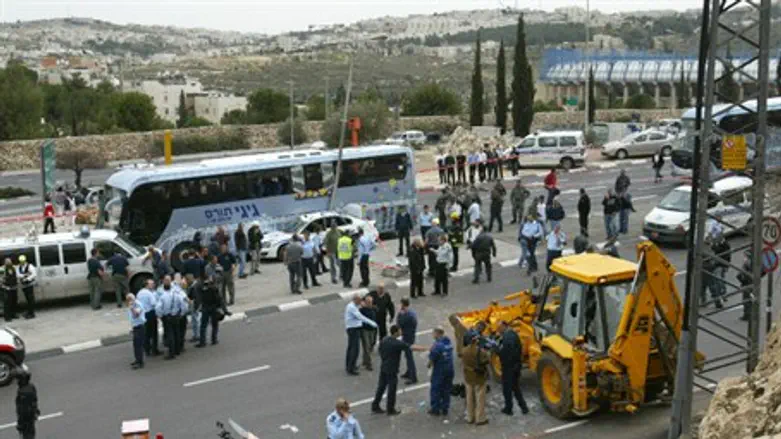 Bulldozer terror attack