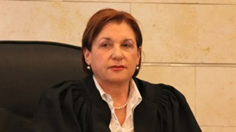 לא חוקי. השופטת ארד