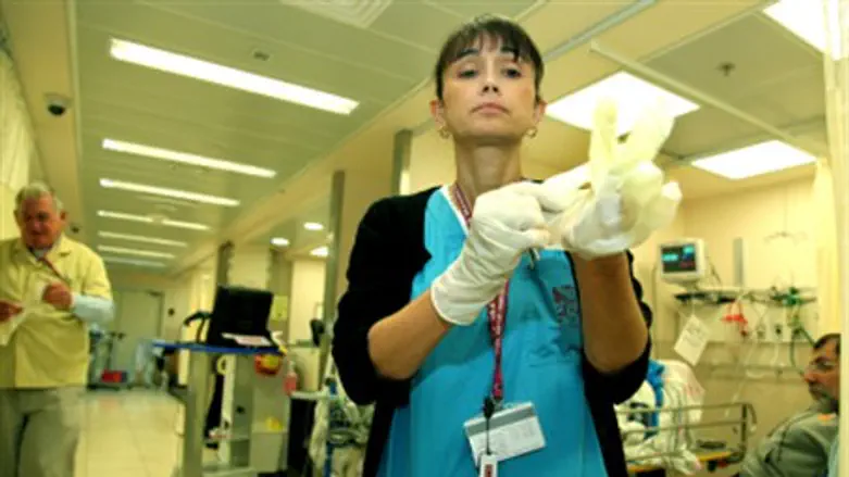 Nurse at Rambam Hospital