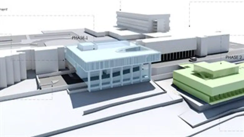 דגם הבניין החדש