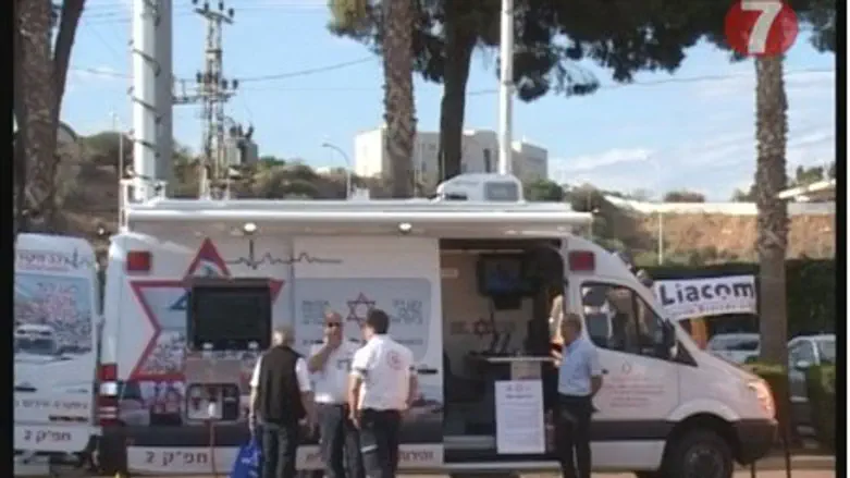 Magen David Adom's On-Car War-Room
