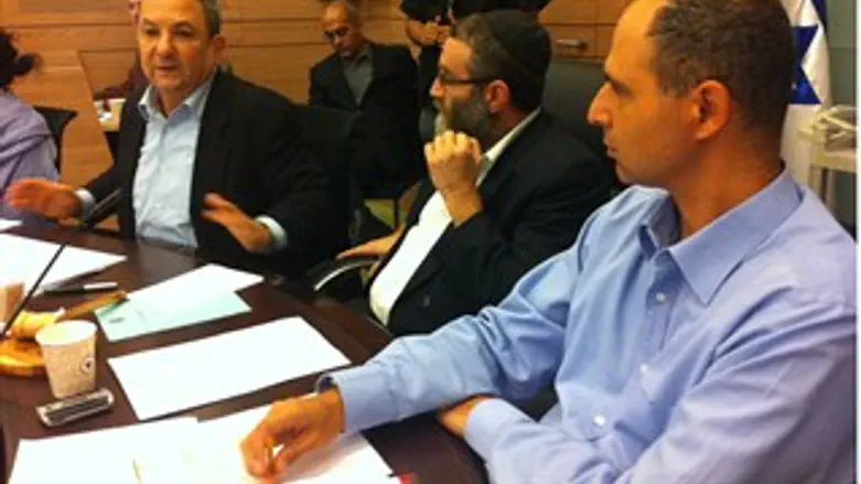 שר הביטחון בועדת הכספים