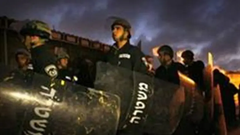 Police training exercise