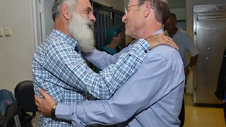 הרב רונצקי וח"כ שנלר