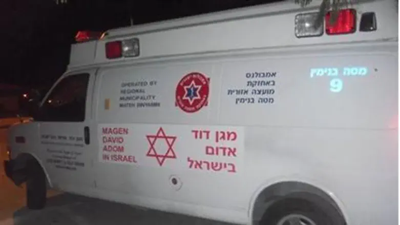 Sticker on MDA truck