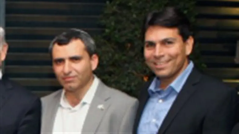 זאב אלקין ויריב לוין