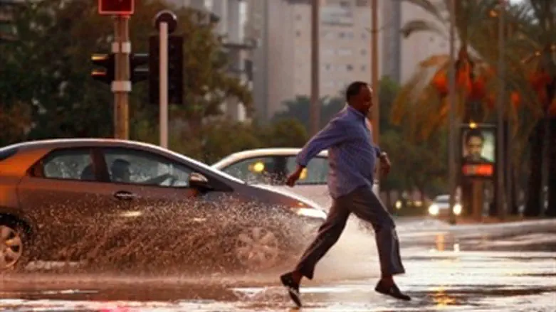 Heavy rains in Israel