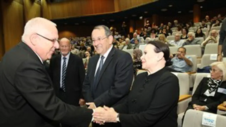 ריבלין בטקס. היום