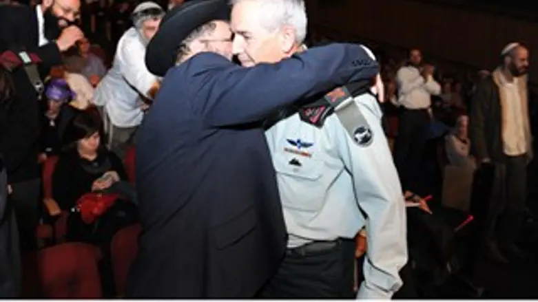 האלוף אבי מזרחי באירוע אמש