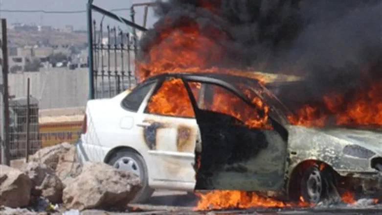 Car explosion (illustrative)