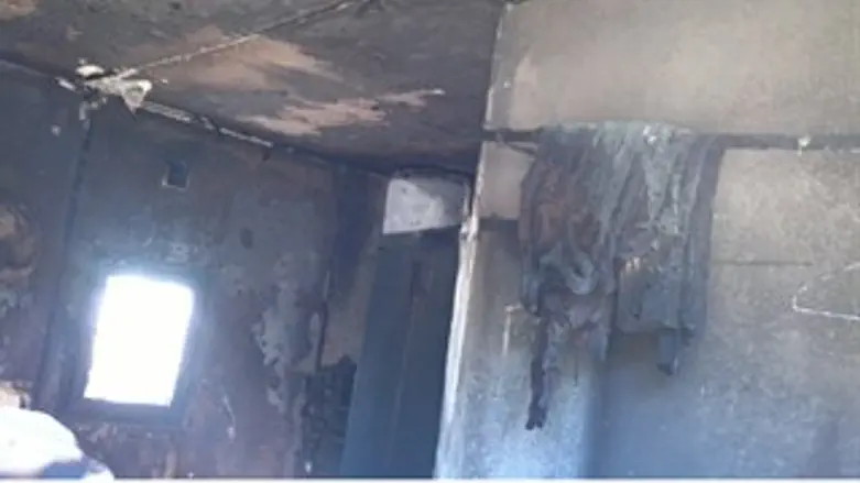 הקראוון השרוף