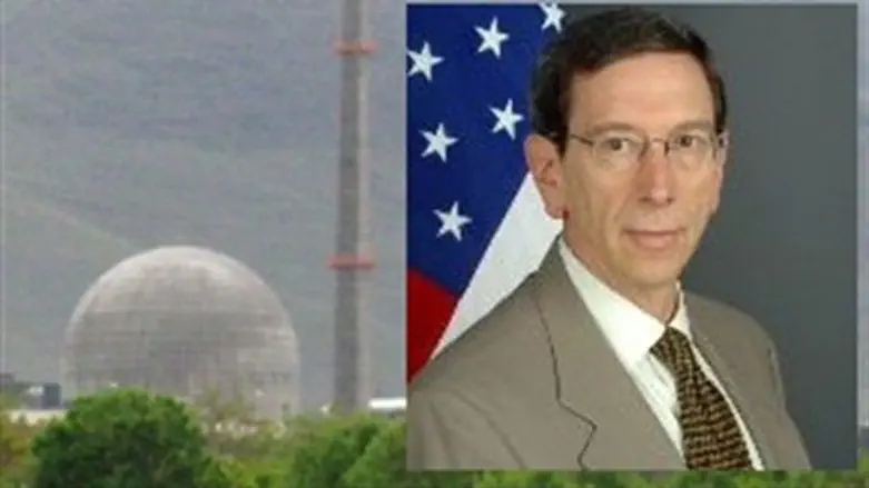 Iran nuclear site. Inset: Einhorn