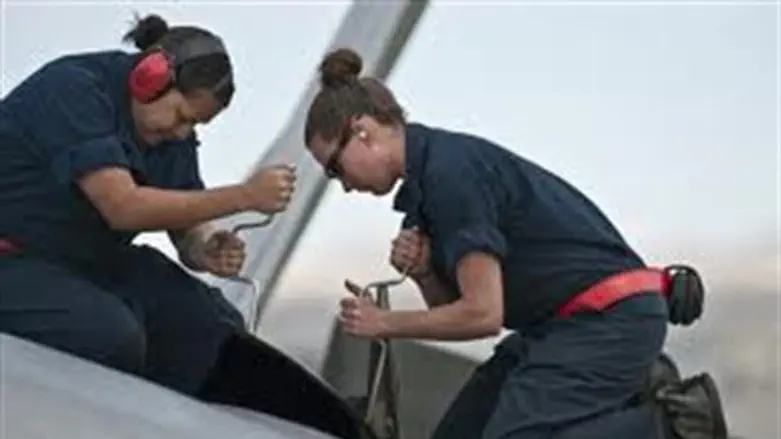 Maintenance at Hatzerim base (illustrative)