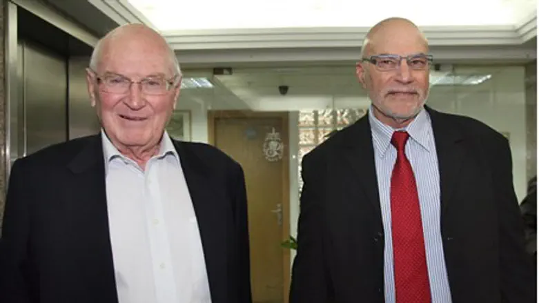 Mediators Moti Mironi and Yitzhak Zamir