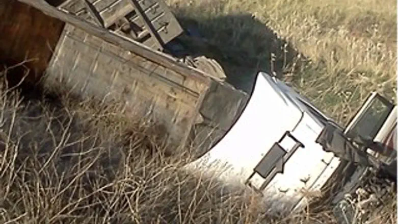 המשאית שהתהפכה