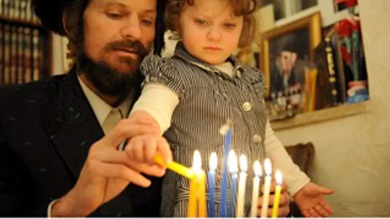 נרות חנוכיה