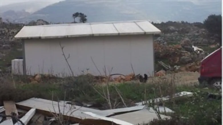 המבנה במצפה יצהר