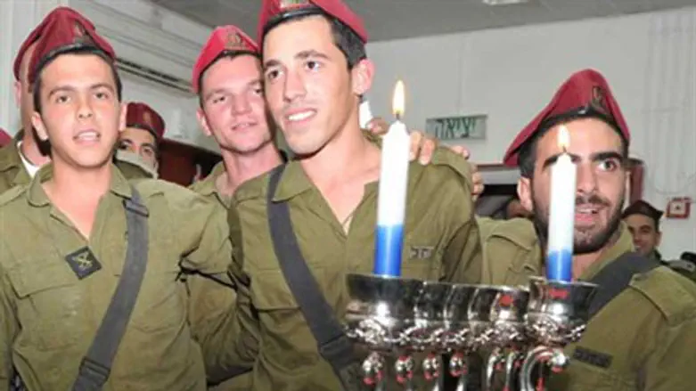 Hanukkah in thr IDF