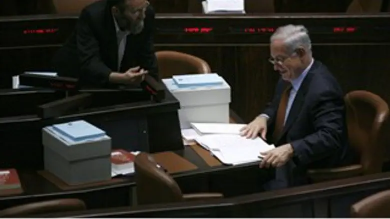 בנימין נתניהו משה גפני