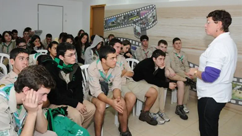 «Скауты Тель-Авива» – в Гуш-Катифе