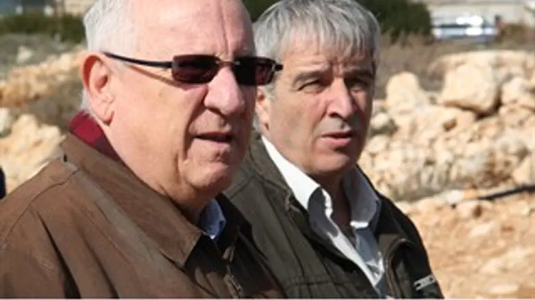 ח"כ רובי ריבלין במגרון