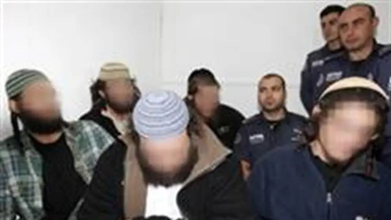 Arrested nationalists in court (file)