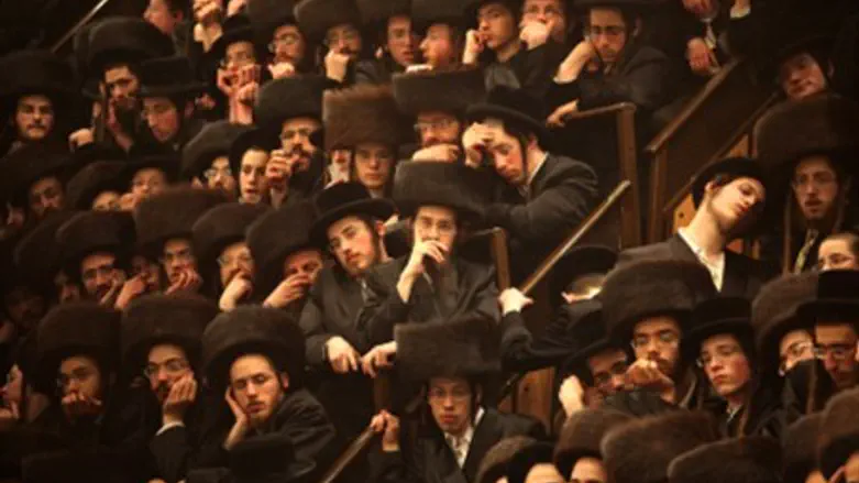 Belz hassidim