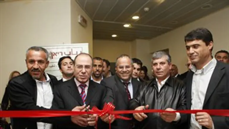 חונכים בחיוכים. הטקס בשגב שלום