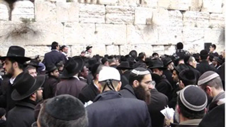 התפילה לרפואת הרב יעקב יוסף