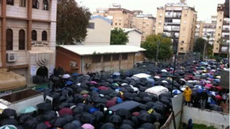 הלווית הרב גבאי בנתניה