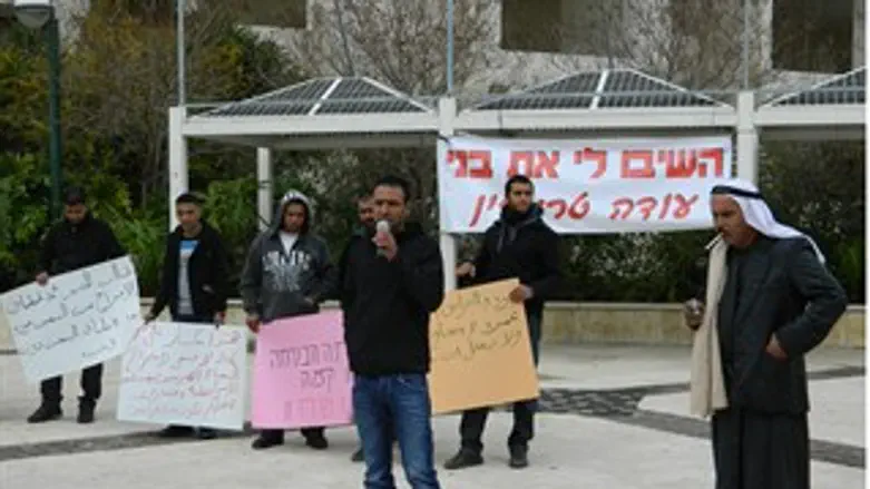 הפגנת בני שבט טראבין