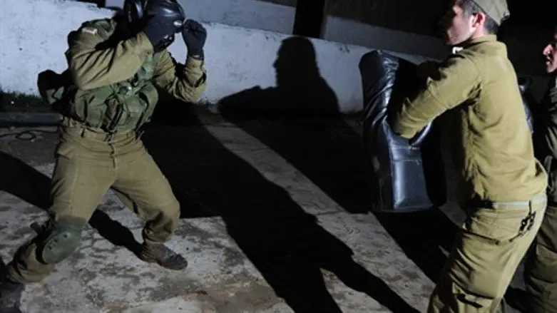 IDF hand-to-hand combat training