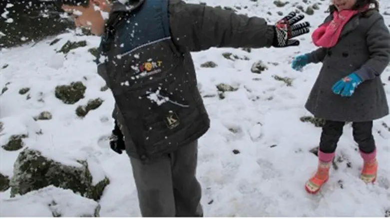 Snow may fall on Jerusalem on the Sabbath