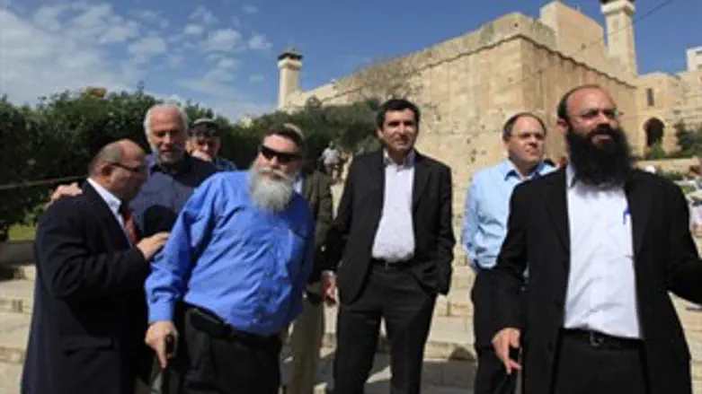 שדולת ארץ ישראל במערת המכפלה