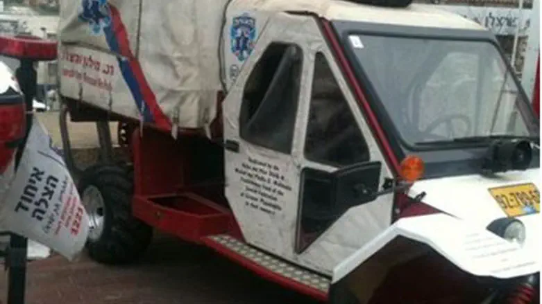 Winter-ready ambulance