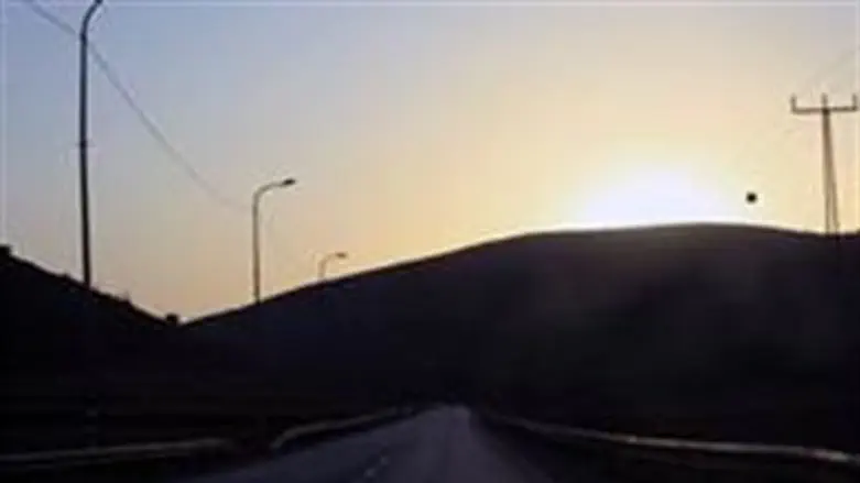 A road in Samaria