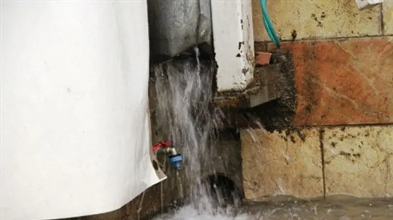 Patriarchs' Cave day after flood