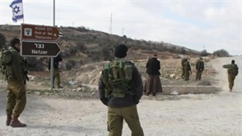 הקרב בעיצומו. נצר.