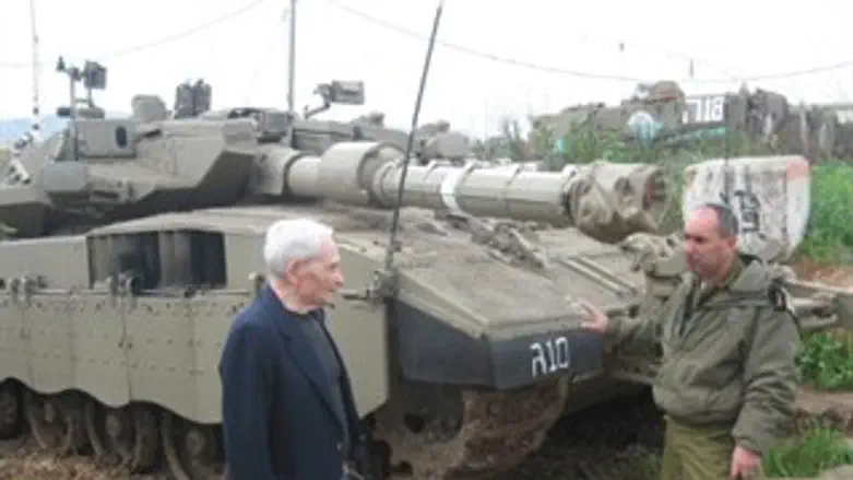 ביילסקי בביקורו בעוצבת הגליל