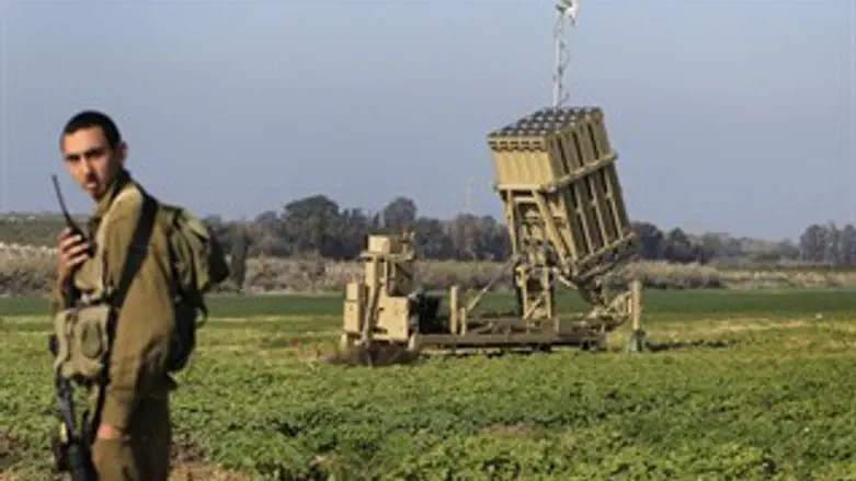 נשארים בדרום. כיפת ברזל