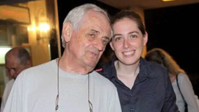 אילן דר ובתו, צילום: רפי דלויה