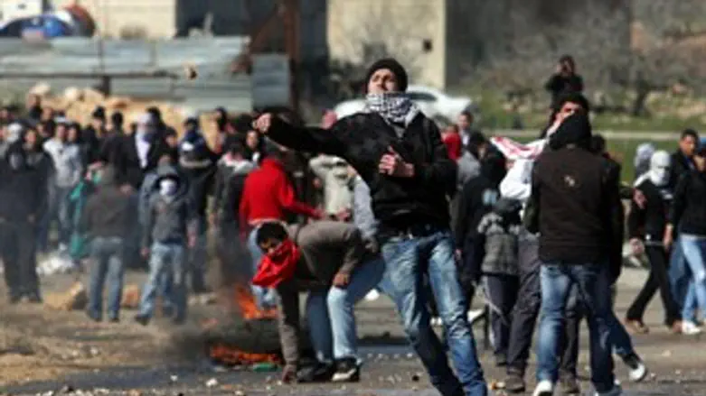 זריקת אבנים