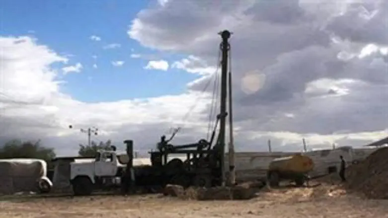 קידוח המים הפלשתיני בבקעת הירדן