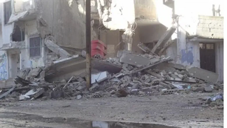 Syrian gov't shelling of Baba Amr