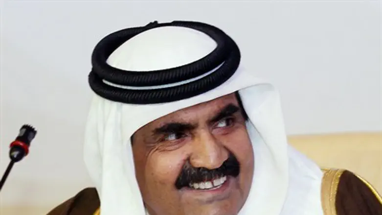 Qatar's Emir Sheikh Hamad bin Khalifa al-Than
