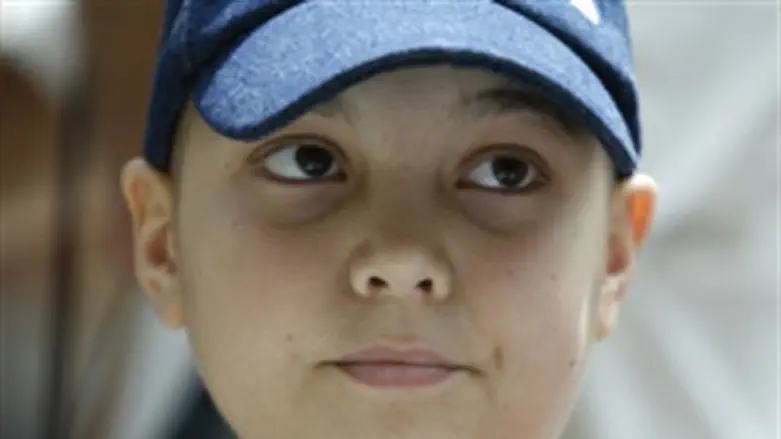 Cancer-stricken child