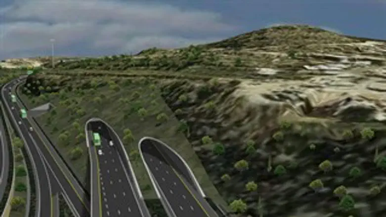 הדמיית מנהרות הראל