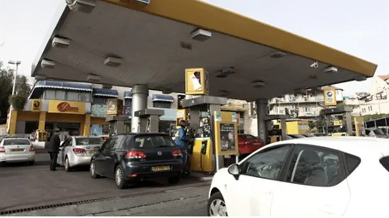 Israeli gas station